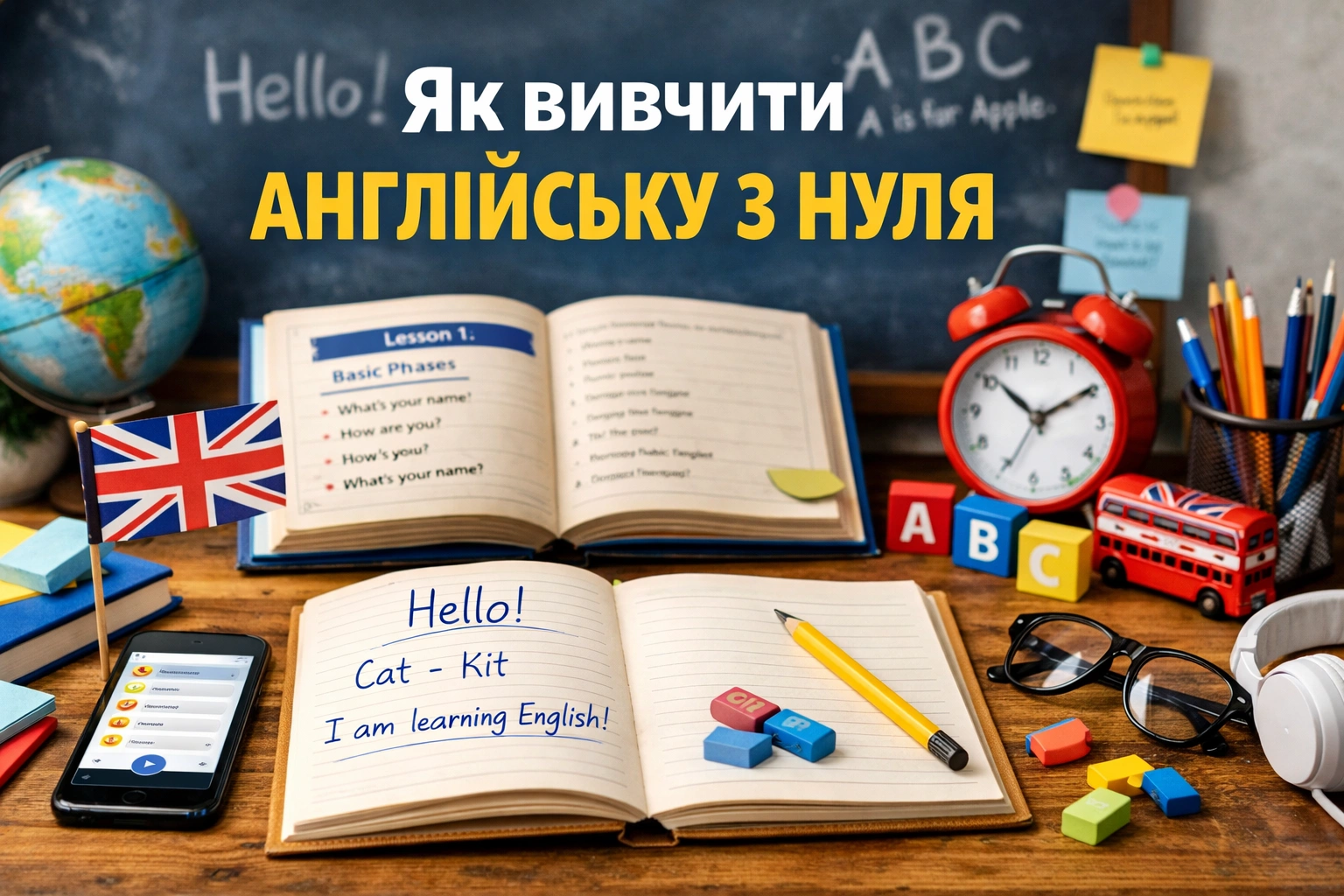 Як вивчити англійську з нуля